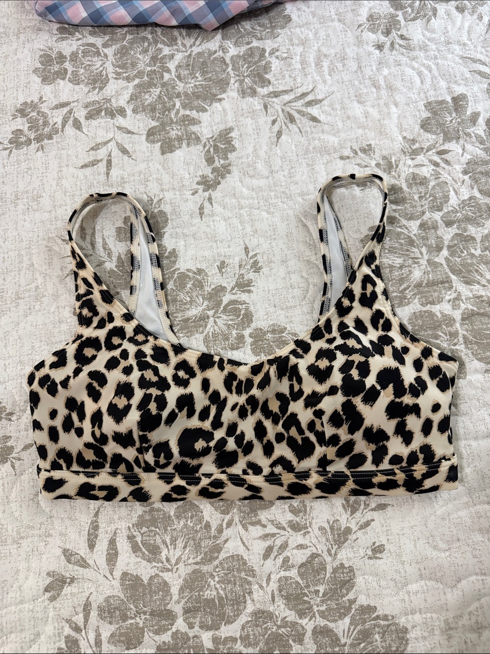Old Navy Leopard bikini top